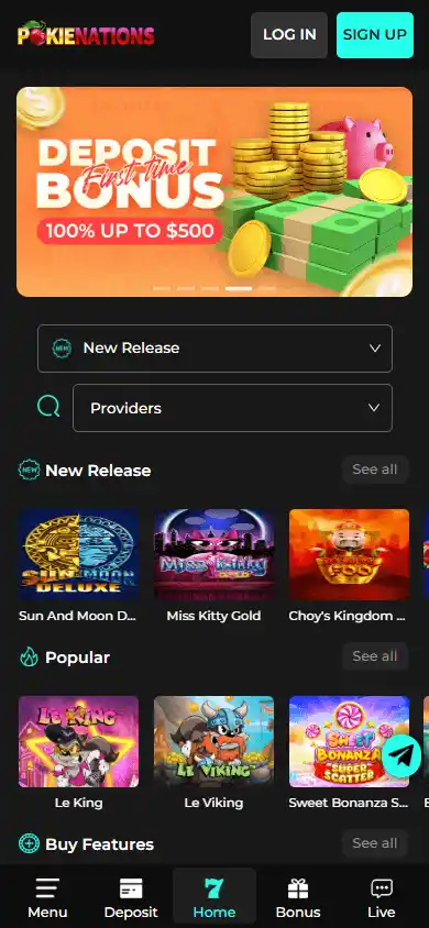mobile app